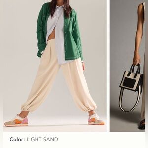 Maeve Pleated Balloon Trousers